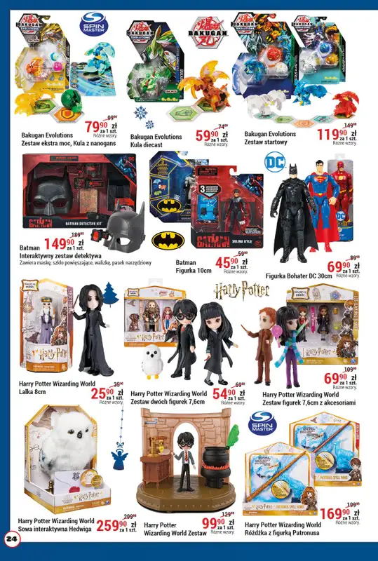 ŚWIAT ZABAWEK - gazetka promocyjna Magiczna moc prezentów od środy 07.12 do soboty 31.12 - strona 24