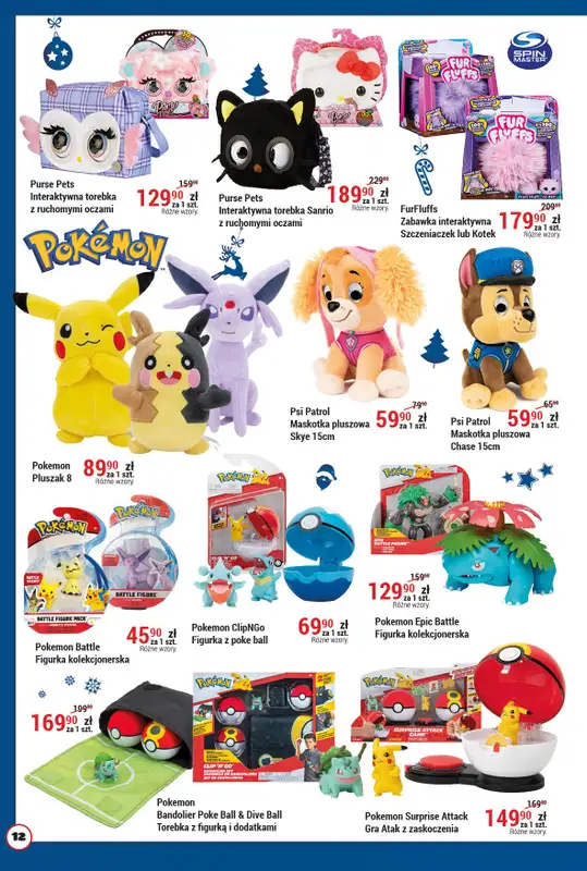 ŚWIAT ZABAWEK - gazetka promocyjna Magiczna moc prezentów od środy 07.12 do soboty 31.12 - strona 12