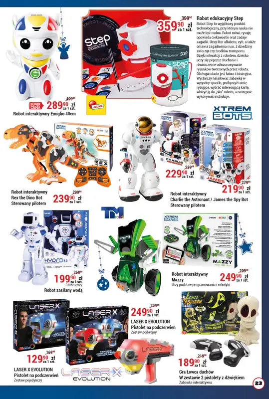 ŚWIAT ZABAWEK - gazetka promocyjna Magiczna moc prezentów od środy 07.12 do soboty 31.12 - strona 23