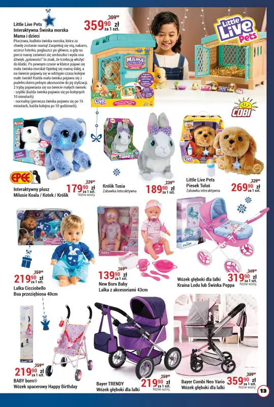 ŚWIAT ZABAWEK - gazetka promocyjna Magiczna moc prezentów od środy 07.12 do soboty 31.12 - strona 13