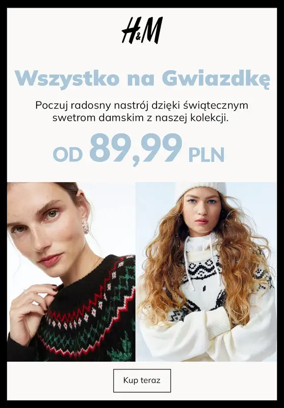 Dzień darmowej dostawy! - gazetka promocyjna H&M │Darmowa dostawa dla Klubowiczów od poniedziałku 05.12 do poniedziałku 19.12 - strona 2
