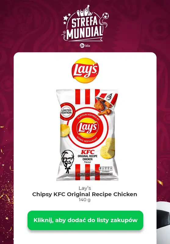  Strefa Mundial - gazetka promocyjna Kibicuj z Blix! Sprawdź konkurs od wtorku 06.12 do niedzieli 11.12 - strona 10