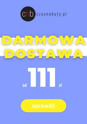Dzień darmowej dostawy! - gazetka promocyjna Czasnabuty.pl | Darmowa dostawa od 111 zł od wtorku 06.12 