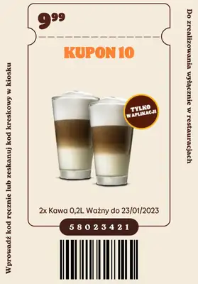 Burger King - gazetka promocyjna Nowe kupony od wtorku 06.12 do poniedziałku 23.01 - strona 11