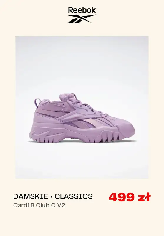 Reebok - gazetka promocyjna Kolekcja Cardi B od 199 zł od środy 07.12  - strona 5