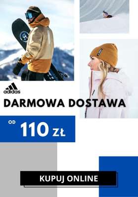 Dzień darmowej dostawy! - gazetka promocyjna Adidas | Od 110 zł darmowa dostawa od środy 07.12 