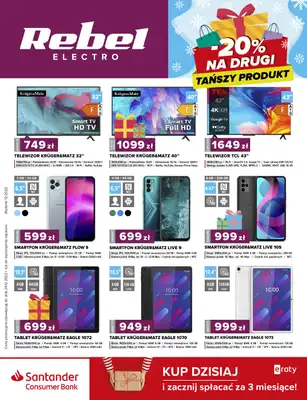 Rebel Electro - gazetka promocyjna Rebel Electro od piątku 09.12 do poniedziałku 09.01