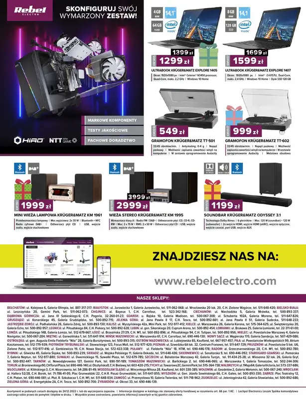 Rebel Electro - gazetka promocyjna Rebel Electro od piątku 09.12 do poniedziałku 09.01 - strona 8
