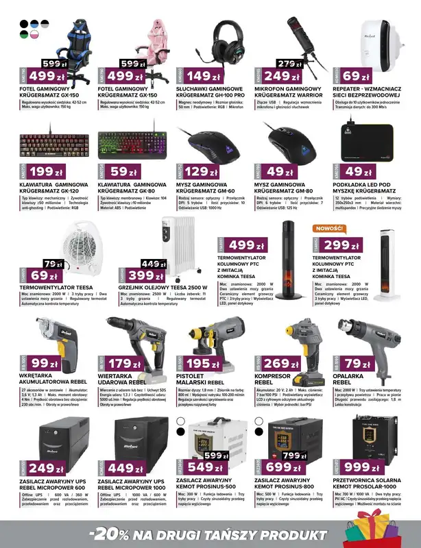 Rebel Electro - gazetka promocyjna Rebel Electro od piątku 09.12 do poniedziałku 09.01 - strona 7