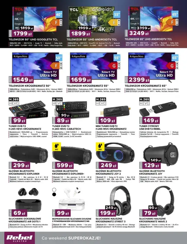 Rebel Electro - gazetka promocyjna Rebel Electro od piątku 09.12 do poniedziałku 09.01 - strona 2