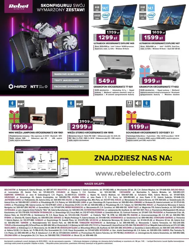 Rebel Electro - gazetka promocyjna Rebel Electro od piątku 09.12 do poniedziałku 09.01 - strona 8