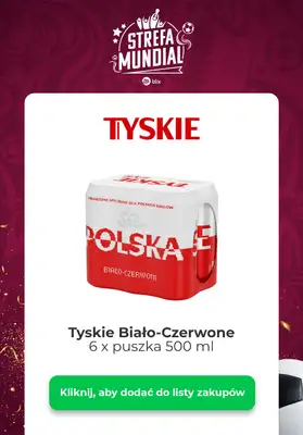 Strefa Mundial - gazetka promocyjna Kibicuj z Blix! Sprawdź konkurs od poniedziałku 12.12 do niedzieli 18.12 - strona 10  Strefa Mundial - gazetka promocyjna Kibicuj z Blix! Sprawdź konkurs od poniedziałku 12.12 do niedzieli 18.12 - strona 10