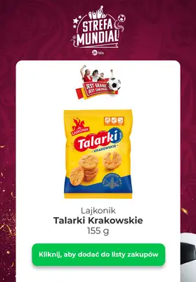 Strefa Mundial - gazetka promocyjna Kibicuj z Blix! Sprawdź konkurs od poniedziałku 12.12 do niedzieli 18.12 - strona 3  Strefa Mundial - gazetka promocyjna Kibicuj z Blix! Sprawdź konkurs od poniedziałku 12.12 do niedzieli 18.12 - strona 3