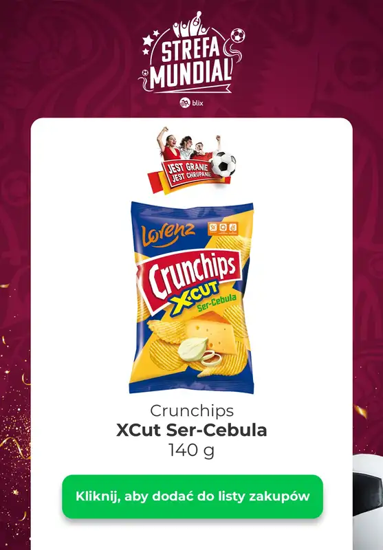  Strefa Mundial - gazetka promocyjna Kibicuj z Blix! Sprawdź konkurs od poniedziałku 12.12 do niedzieli 18.12 - strona 5