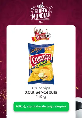 Strefa Mundial - gazetka promocyjna Kibicuj z Blix! Sprawdź konkurs od poniedziałku 12.12 do niedzieli 18.12 - strona 5  Strefa Mundial - gazetka promocyjna Kibicuj z Blix! Sprawdź konkurs od poniedziałku 12.12 do niedzieli 18.12 - strona 5