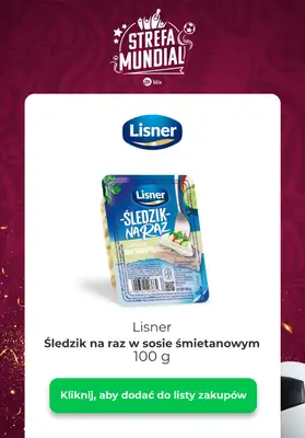 Strefa Mundial - gazetka promocyjna Kibicuj z Blix! Sprawdź konkurs od poniedziałku 12.12 do niedzieli 18.12 - strona 2  Strefa Mundial - gazetka promocyjna Kibicuj z Blix! Sprawdź konkurs od poniedziałku 12.12 do niedzieli 18.12 - strona 2