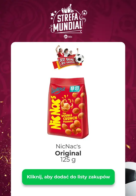  Strefa Mundial - gazetka promocyjna Kibicuj z Blix! Sprawdź konkurs od poniedziałku 12.12 do niedzieli 18.12 - strona 4