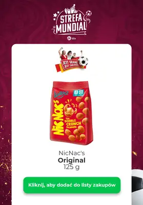 Strefa Mundial - gazetka promocyjna Kibicuj z Blix! Sprawdź konkurs od poniedziałku 12.12 do niedzieli 18.12 - strona 4  Strefa Mundial - gazetka promocyjna Kibicuj z Blix! Sprawdź konkurs od poniedziałku 12.12 do niedzieli 18.12 - strona 4