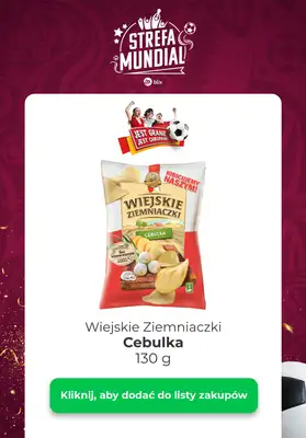 Strefa Mundial - gazetka promocyjna Kibicuj z Blix! Sprawdź konkurs od poniedziałku 12.12 do niedzieli 18.12 - strona 6  Strefa Mundial - gazetka promocyjna Kibicuj z Blix! Sprawdź konkurs od poniedziałku 12.12 do niedzieli 18.12 - strona 6