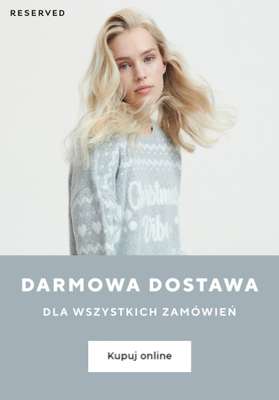 Dzień darmowej dostawy! - gazetka promocyjna Reserved | DARMOWA DOSTAWA dla wszystkich zamówień od środy 14.12 do poniedziałku 19.12