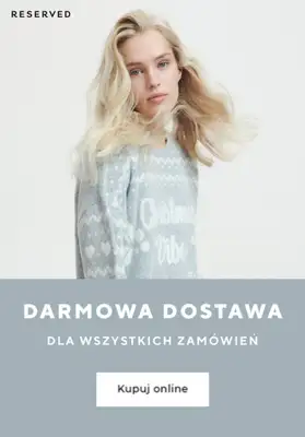 Dzień darmowej dostawy! - gazetka promocyjna Reserved | DARMOWA DOSTAWA dla wszystkich zamówień od środy 14.12 do poniedziałku 19.12