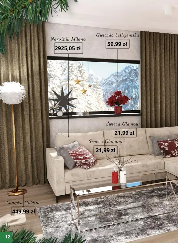 Bodzio - gazetka promocyjna Świąteczne wydanie od wtorku 01.11 do wtorku 31.01 - strona 12