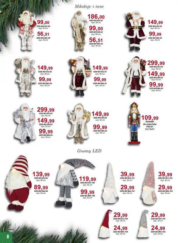 Bodzio - gazetka promocyjna Świąteczne wydanie od wtorku 01.11 do wtorku 31.01 - strona 8