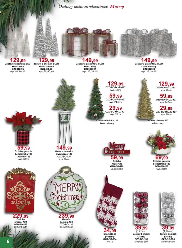 Bodzio - gazetka promocyjna Świąteczne wydanie od wtorku 01.11 do wtorku 31.01 - strona 6