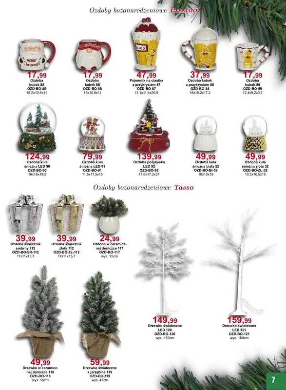 Bodzio - gazetka promocyjna Świąteczne wydanie od wtorku 01.11 do wtorku 31.01 - strona 7