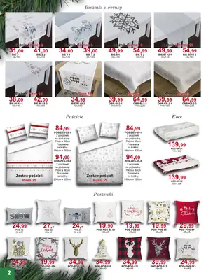 Bodzio - gazetka promocyjna Świąteczne wydanie od wtorku 01.11 do wtorku 31.01 - strona 2 Bodzio - gazetka promocyjna Świąteczne wydanie od wtorku 01.11 do wtorku 31.01 - strona 2