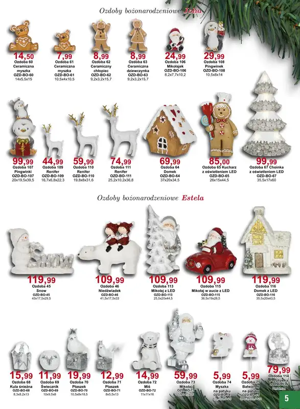 Bodzio - gazetka promocyjna Świąteczne wydanie od wtorku 01.11 do wtorku 31.01 - strona 5