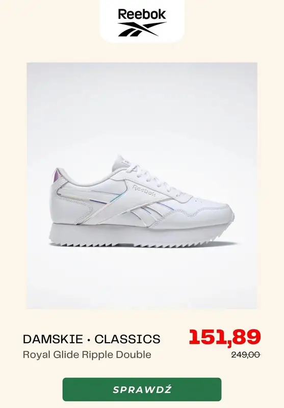 Reebok - gazetka promocyjna Do -50% posezonowa wyprzedaż od poniedziałku 19.12  - strona 4