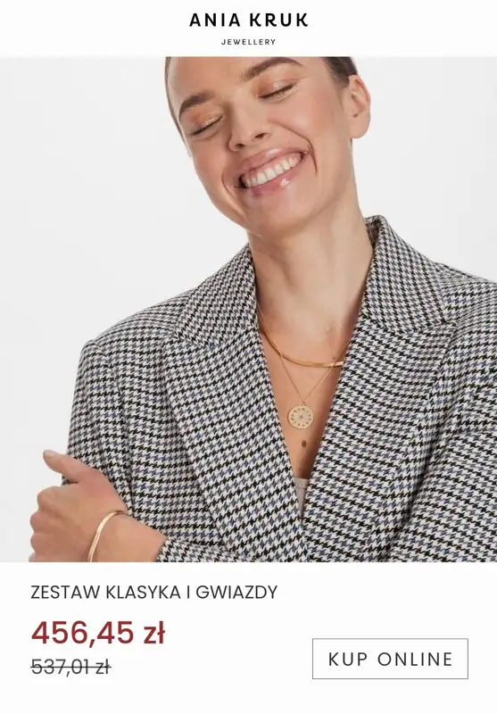 Ania Kruk - gazetka promocyjna W zestawie TANIEJ - świąteczne komplety biżuterii od poniedziałku 19.12 do niedzieli 25.12 - strona 7