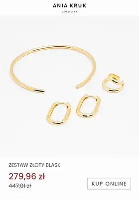 Ania Kruk - gazetka promocyjna W zestawie TANIEJ - świąteczne komplety biżuterii od poniedziałku 19.12 do niedzieli 25.12 - strona 2 Ania Kruk - gazetka promocyjna W zestawie TANIEJ - świąteczne komplety biżuterii od poniedziałku 19.12 do niedzieli 25.12 - strona 2