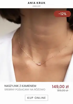 Ania Kruk - gazetka promocyjna Do -50% wyprzedaż biżuterii od środy 21.12 do środy 28.12 - strona 10 Ania Kruk - gazetka promocyjna Do -50% wyprzedaż biżuterii od środy 21.12 do środy 28.12 - strona 10