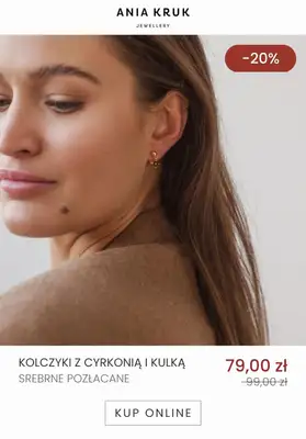 Ania Kruk - gazetka promocyjna Do -50% wyprzedaż biżuterii od środy 21.12 do środy 28.12 - strona 22 Ania Kruk - gazetka promocyjna Do -50% wyprzedaż biżuterii od środy 21.12 do środy 28.12 - strona 22