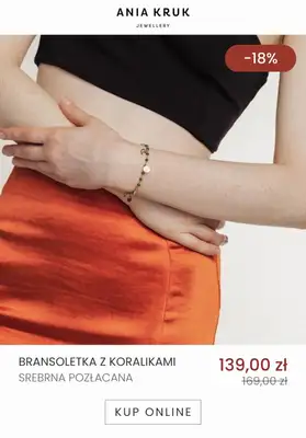 Ania Kruk - gazetka promocyjna Do -50% wyprzedaż biżuterii od środy 21.12 do środy 28.12 - strona 20 Ania Kruk - gazetka promocyjna Do -50% wyprzedaż biżuterii od środy 21.12 do środy 28.12 - strona 20