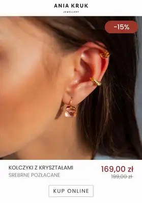 Ania Kruk - gazetka promocyjna Do -50% wyprzedaż biżuterii od środy 21.12 do środy 28.12 - strona 14 Ania Kruk - gazetka promocyjna Do -50% wyprzedaż biżuterii od środy 21.12 do środy 28.12 - strona 14