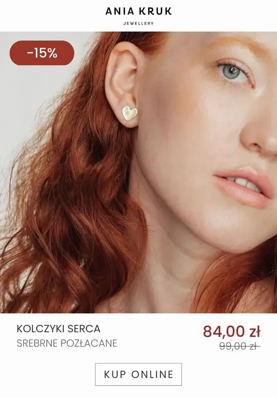 Ania Kruk - gazetka promocyjna Do -50% wyprzedaż biżuterii od środy 21.12 do środy 28.12 - strona 6