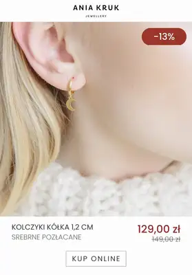 Ania Kruk - gazetka promocyjna Do -50% wyprzedaż biżuterii od środy 21.12 do środy 28.12 - strona 16 Ania Kruk - gazetka promocyjna Do -50% wyprzedaż biżuterii od środy 21.12 do środy 28.12 - strona 16