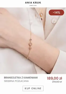 Ania Kruk - gazetka promocyjna Do -50% wyprzedaż biżuterii od środy 21.12 do środy 28.12 - strona 4 Ania Kruk - gazetka promocyjna Do -50% wyprzedaż biżuterii od środy 21.12 do środy 28.12 - strona 4