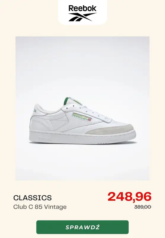 Reebok - gazetka promocyjna Do -50% posezonowa wyprzedaż od piątku 30.12  - strona 4