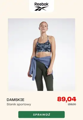 Reebok - gazetka promocyjna Do -50% odzież i buty sportowe od poniedziałku 09.01  - strona 4