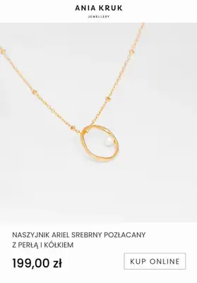 Ania Kruk - gazetka promocyjna Od 69,99 zł biżuteria pozłacana od wtorku 10.01 do niedzieli 22.01 - strona 3 Ania Kruk - gazetka promocyjna Od 69,99 zł biżuteria pozłacana od wtorku 10.01 do niedzieli 22.01 - strona 3
