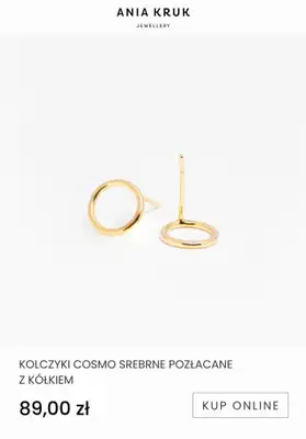 Ania Kruk - gazetka promocyjna Od 69,99 zł biżuteria pozłacana od wtorku 10.01 do niedzieli 22.01 - strona 7 Ania Kruk - gazetka promocyjna Od 69,99 zł biżuteria pozłacana od wtorku 10.01 do niedzieli 22.01 - strona 7