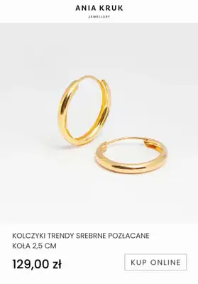 Ania Kruk - gazetka promocyjna Od 69,99 zł biżuteria pozłacana od wtorku 10.01 do niedzieli 22.01 - strona 11 Ania Kruk - gazetka promocyjna Od 69,99 zł biżuteria pozłacana od wtorku 10.01 do niedzieli 22.01 - strona 11