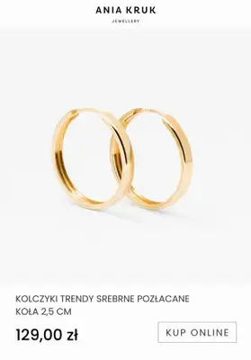 Ania Kruk - gazetka promocyjna Od 69,99 zł biżuteria pozłacana od wtorku 10.01 do niedzieli 22.01 - strona 13 Ania Kruk - gazetka promocyjna Od 69,99 zł biżuteria pozłacana od wtorku 10.01 do niedzieli 22.01 - strona 13