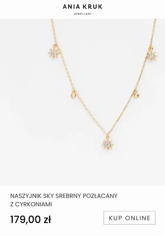 Ania Kruk - gazetka promocyjna Od 69,99 zł biżuteria pozłacana od wtorku 10.01 do niedzieli 22.01 - strona 10