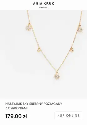 Ania Kruk - gazetka promocyjna Od 69,99 zł biżuteria pozłacana od wtorku 10.01 do niedzieli 22.01 - strona 10 Ania Kruk - gazetka promocyjna Od 69,99 zł biżuteria pozłacana od wtorku 10.01 do niedzieli 22.01 - strona 10