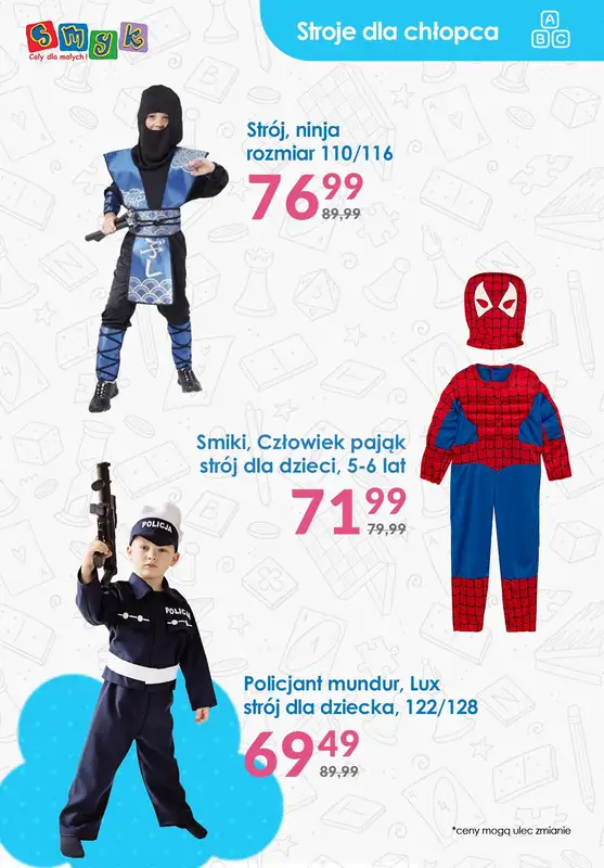 Blix - Świat Dziecka - gazetka promocyjna Od 32,99 zł stroje na bal przebierańców od czwartku 12.01 do środy 18.01 - strona 4